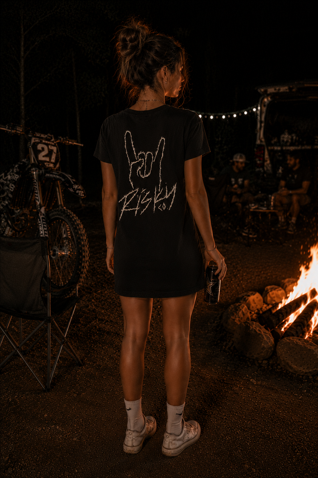 FIRE HORNS DRESS
